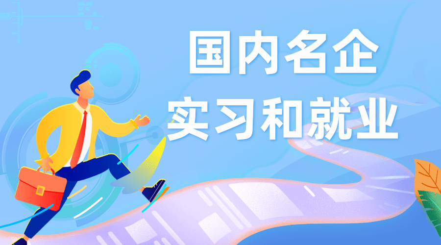 国内名企实习和就业